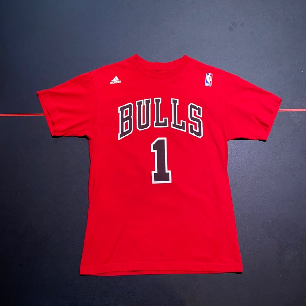 Adidas Chicago Bulls Derrick Rose #1 NBA t-shirt